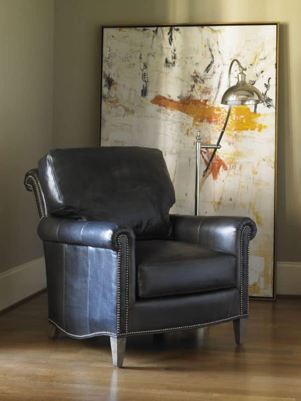 Barringer Leather Chair Lifestyle