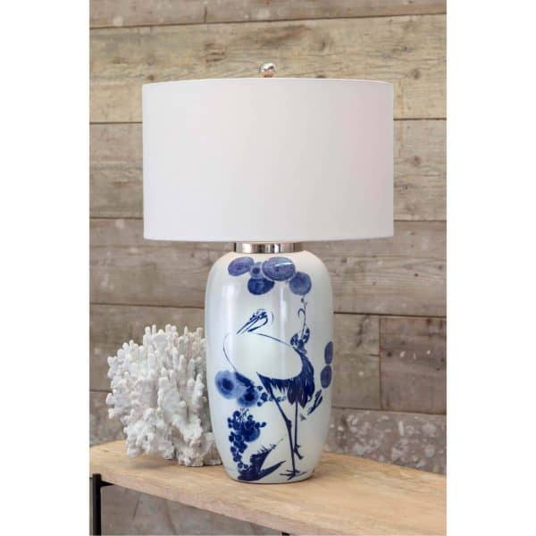 Kyoto Ceramic Table Lamp Rousseaus Lighting by Regina Andrew