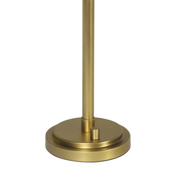 Polly Buffet Lamp - Ivory & Brass - Image 4