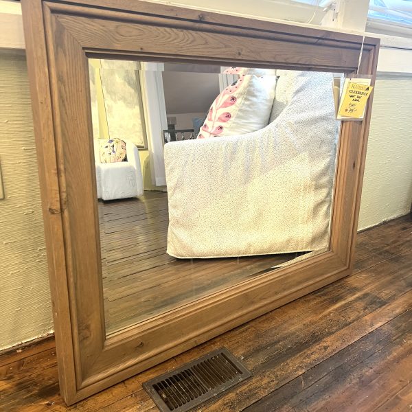 West Bros. Odeon White Oak Mirror