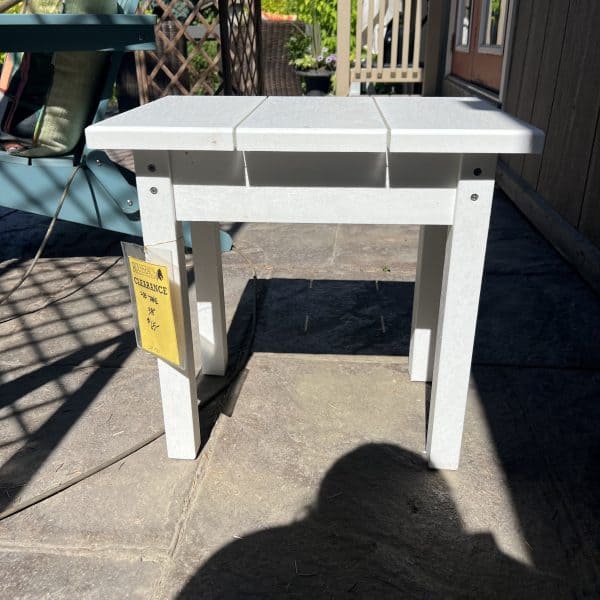 Rectangular Side Table - White - Image 2