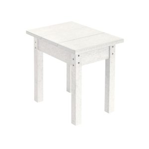 Rectangular Side Table - White