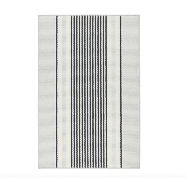 Gunner Stripe Machine Washable Rug