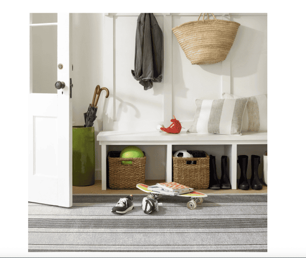 Gunner Stripe Machine Washable Rug - Image 3
