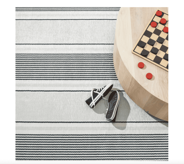 Gunner Stripe Machine Washable Rug - Image 2
