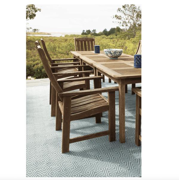 Diamond Handwoven Indoor/Outdoor Rug - Image 4