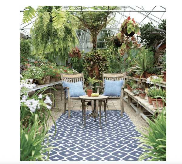 Elizabeth Handwoven Indoor/Outdoor Rug - Image 4