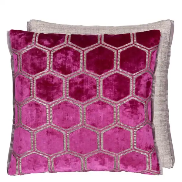 Manipur Fuchsia Pillow - Image 2